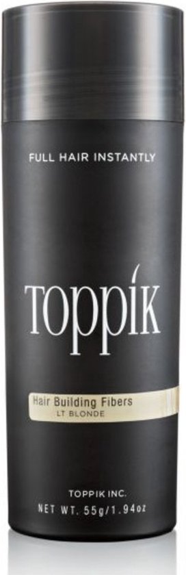 272x840-170 Toppik Fibers Hair Building Fibers Poeder Light Blonde 55gr - Image 1