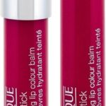 Clinique Lipstick Lip Make up Chubby Stick Moisturizing Lip Colour Balm 07 Super Strawberry - Image 8