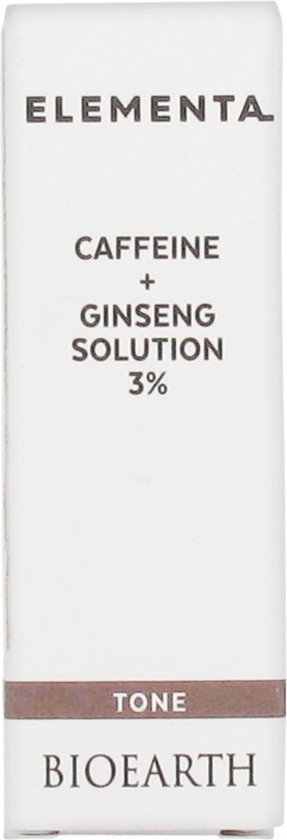 287x840-74 Bioearth Elementa Tone Solution Cafeïne + Ginseng 3% 15 ml - Image 1