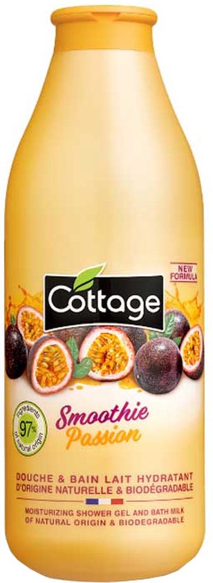 308x840-202 Cottage Smoothie Passion Milk Shower Gel 750ml - Image 1