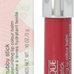 Clinique Lipstick Lip Make up Chubby Stick Moisturizing Lip Colour Balm 07 Super Strawberry - Image 6