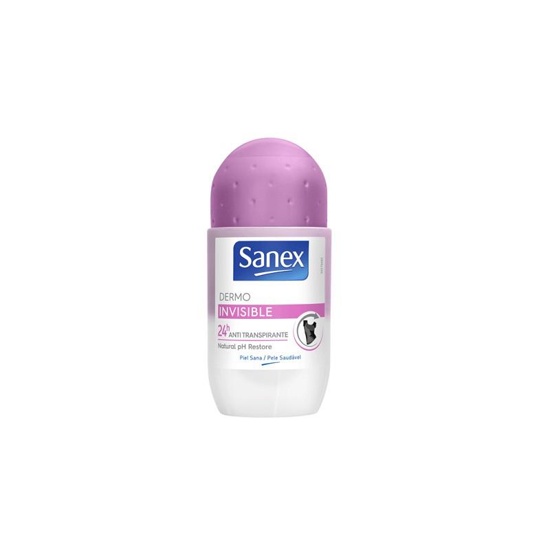 3217395_9c708da872078605052662d50302585d Invisible Dermo Deo Roll-on By Sanex 50 Ml - Image 1