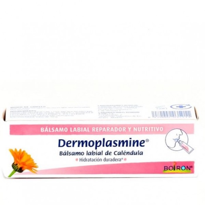 3250446_5ecbdab3fb36835b9c0c6d21455db3f9 Dermoplasmine Calendula Lip Balm 10g - Image 1