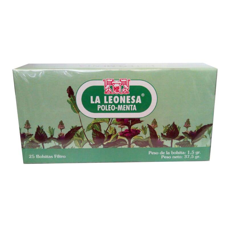 3257409_6dc2e48bb63810b9bd05af9b9f3ace9f Pennyroyal Mint La Leonesa 25 Teabags - Image 1