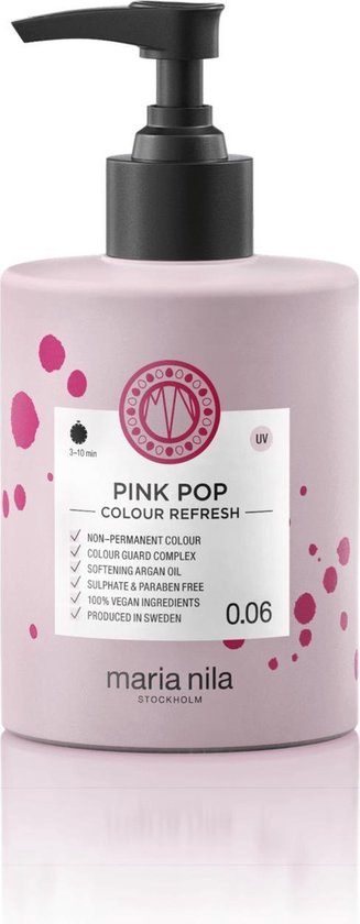 327x840-109 Maria Nila Colour Refresh 300ml-Pink Pop 0.06 - Image 1
