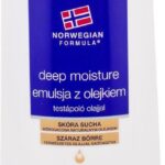 Deep moisturizing body lotion with oil