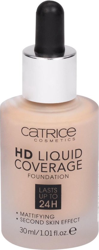 333x840-133 Catrice - Liquid Make-Up HD Liquid Coverage (Foundation) 30 ml 020 Rose Beige - - Image 1