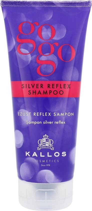 368x840-112 Kallos - Gogo Silver Reflex Shampoo - 200ml - Image 1