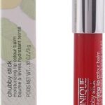 CLINIQUE Chubby Stick Moisturizing Lip Colour Balm b yszczyk w kredce 11 Two Ton Tomato 3g - Image 30