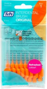 TePe Tandenrager Origineel 0.45 mm Oranje - 8 stuks