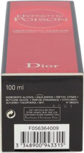 Dior Hypnotic Poison Deodorant Spray 100ml - Image 4