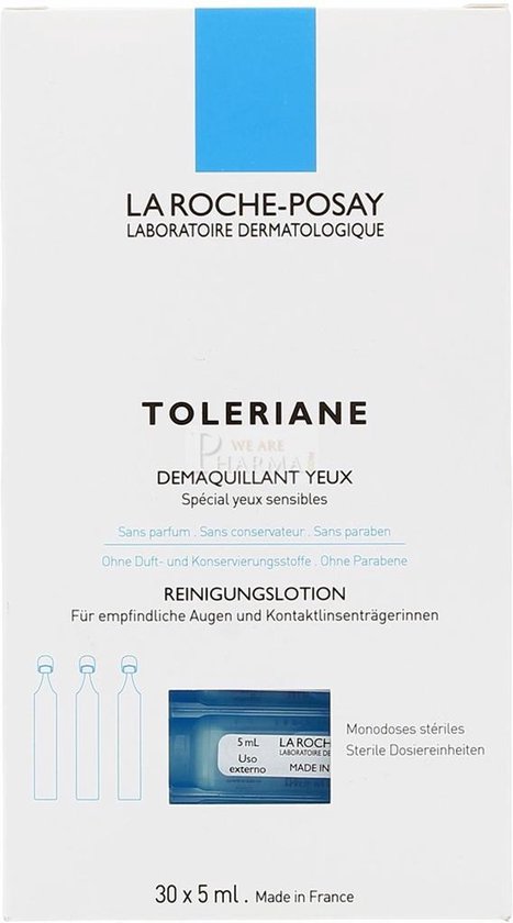 467x840-26 La Roche-Posay Toleriane Ultra Make-upremover Monodosis 30x5ml - Image 1