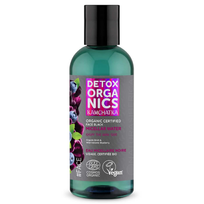 4743318103181_1 Natura Siberica Kamchatka Organic Certified Face Black Micellar Water 170ml - Image 1