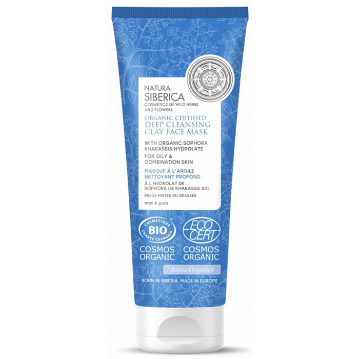 4743318118932_2 Natura Siberica Deep Cleansing Clay Face Mask 75ml - Image 1