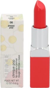 Clinique Lip Make up Clinique Pop Lip Colour   Primer Lipstick 06 Poppy Pop 3 9gr - Image 5
