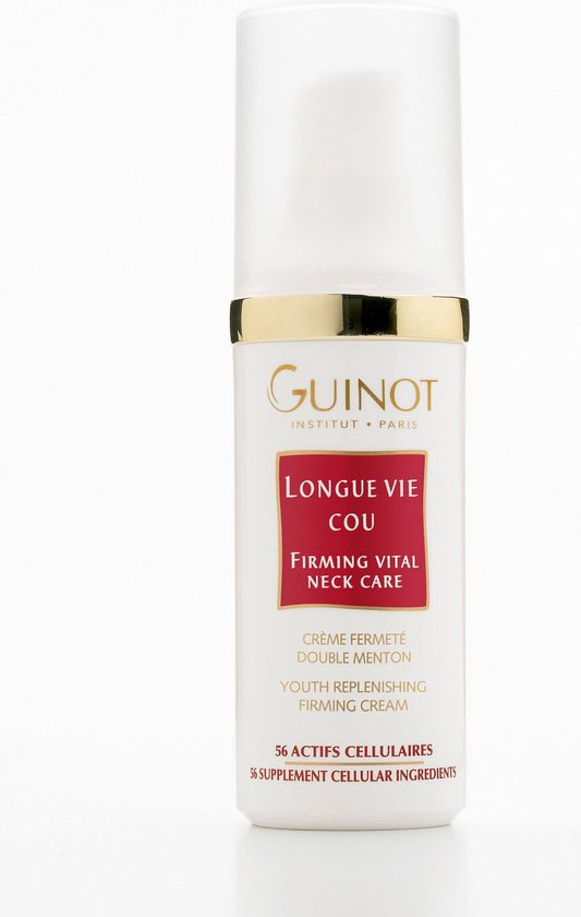 533x840-136 Guinot Creme Guinot Face Care EyesLipNeck Creme Longue Vie Cou Cream 30 ml - Image 1