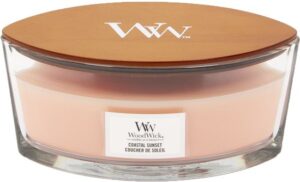WoodWick Heartwick Flame Ellipse Geurkaars - Coastal Sunset - Image 3