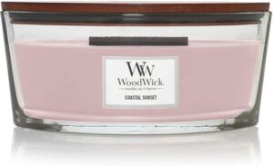 WoodWick Heartwick Flame Ellipse Geurkaars - Coastal Sunset - Image 4