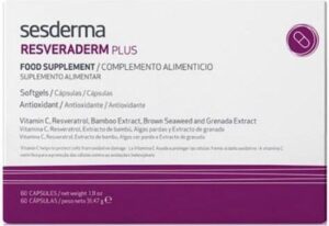 Voedingssupplement Resveraderm Sesderma Antioxidant (60 uds) - Image 2