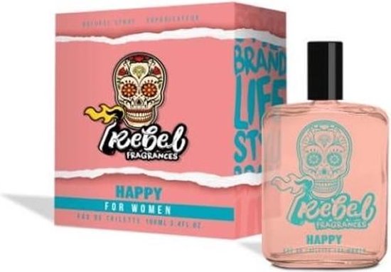 550x382-34 Rebel Happy Women Eau De Toilette 100ml - Image 1