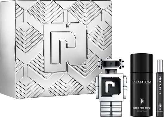 550x393-24 Paco Rabanne Phantom Edt 100ml + Deo 150ml + EDT Mini 10ml - Image 1