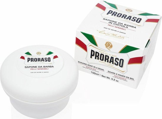 550x403-44 Scheerzeep White Proraso (150 ml) - Image 1