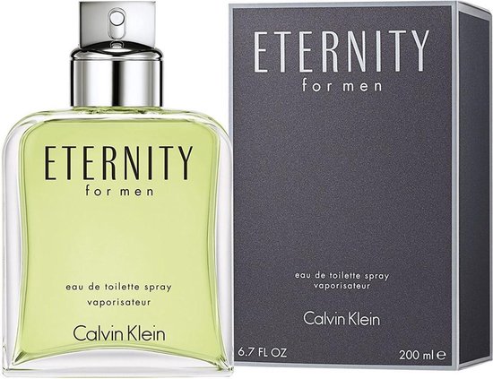550x423-23 Calvin Klein Eternity 200 ml Eau de Toilette - Herenparfum - Image 1
