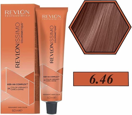 550x481-47 Permanent Dye Revlon Revlonissimo Colorsmetique Nº 6,46 60 ml - Image 1