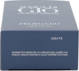 Armani (Giorgio Armani) Acqua di Gio Profondo EDP M 125 ml - Image 3