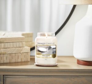Yankee Candle Large Jar Geurkaars - Baby Powder - Image 3