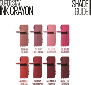 Maybelline Superstay Ink Crayon Matte Lipstick   15 Lead The Way   Nude   14 Gr - Image 3