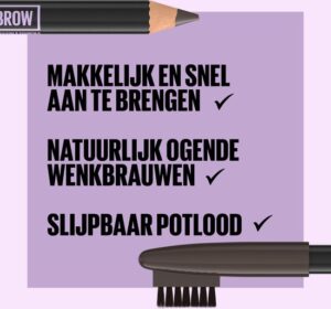 Maybelline Express Brow Eyebrow Pencil 02-Blonde 4,3g - Image 3