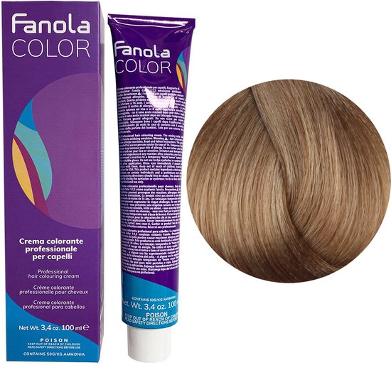 550x514-72 Fanola Haarverf Professional Colouring Cream 10.14 Almond - Image 1