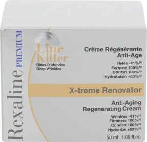 Rexaline Premium X Treme Renovator Line Killer Anti Aging Regenerating Cream 50ml - Image 4