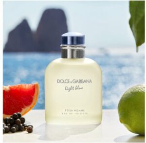 Dolce and Gabbana Light Blue Homme Eau De Toilette Spray 125ml - Image 3