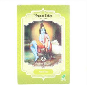 Semi-permanente kleurstof Henna Radhe Shyam Shyam Henna (100 g) - Image 2