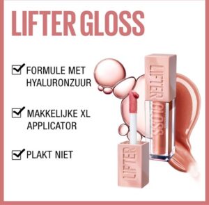 Maybelline New York - Lifter Gloss Lipgloss - 1 Pearl - Transparant - Glanzende Lipgloss - 5,4ml - Image 3