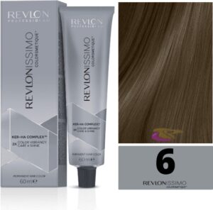 Permanente Kleur Revlon Revlonissimo Colorsmetique High Coverage Donkerblond Nº 6 60 ml - Image 4
