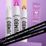 NYX Professional Makeup Jumbo Highlighter - Lemon Merringue - Highlighter - Image 6