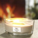 WoodWick Heartwick Flame Ellipse Geurkaars - Fireside - Image 4
