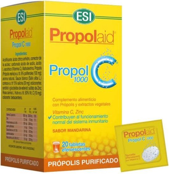 550x564-67 Trepatdiet Propol C Efervescente 20tab 1000mg - Image 1