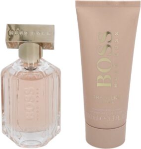 HUGO BOSS THE SCENT 2 PCS SET FOR WOMEN  1 7 EAU DE PARFUM SPRAY   3 3 BODY LOTION - Image 2
