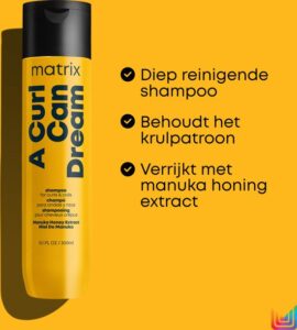 Matrix - A Curl Can Dream Shampoo - Voor krullen en kroeshaar - 300ml - Image 3