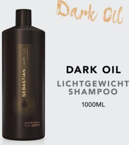Sebastian Professional Dark Oil Shampoo 1000ml - Normale shampoo vrouwen - Voor Alle haartypes - Image 2