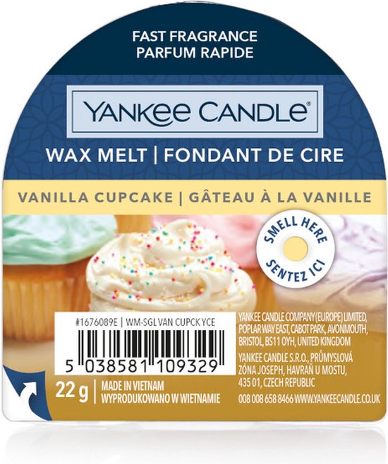 550x658-62 Wax Melt Vanille Cupcake was 22g - Image 1