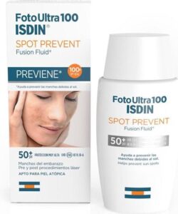Gezichtszonnecrème Spot Prevent Isdin SPF 50+ (50 ml) - Image 3
