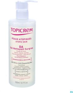 Topicrem Body Care Da Ultra rich Cleansing Gel Zeer Drogegevoeligeatopische Huid 500ml - Image 2