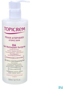 Topicrem Body Care Da Ultra rich Cleansing Gel Zeer Drogegevoeligeatopische Huid 500ml - Image 4