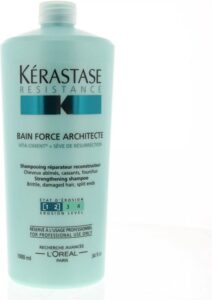 Kérastase Resistance Bain Force Architecte Shampoo - 1000 ml - Image 4