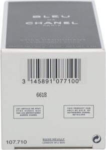 Chanel Bleu Deo Stick   75 Ml  60 G Men Stick Deodorant - Image 2